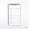 Checklist - Cosmos black - Paperian Lists To Live By To Do List Notepad