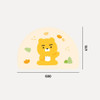 Size of Kakao Friends April Shower Ryan Anti-Slip Fluffy Rug