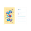 Name card - BT21 Mang Leather Patch Luggage Name Tag