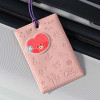 BT21 TATA Leather Patch Luggage Name Tag