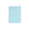 Sky blue - Antenna Shop 6 Month A5 Dateless Daily Planner