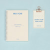 Cream - Antenna Shop 6 Month A5 Dateless Daily Planner