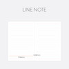Lined note - Indigo 2024 Prism B6 Dated Weekly Diary Planner