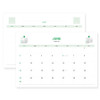 Dated calendar -  Indigo 2024 Prism Work Plan A4 Standing Flip Desk Calendar