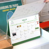 220gsm paper - Indigo 2027 Prism Work Plan A4 Desk Calendar