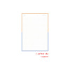 Yellow sky - Heyday Two Tone Color B5 Notepad 100 Sheets