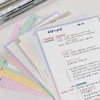Usage example - Heyday Two Tone Color B5 Notepad 100 Sheets