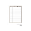 Old paper - More Basic B5 Lined Grid Notepad