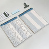 Deep blue - Autumn Color A5 Lined Grid Notepad 100 Sheets