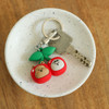 Example of use - Dailylike Cherry My Buddy Toy Keyclip Key Holder