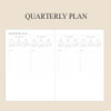 Quarterly Plan - Indigo 2026 Official A5 Dated Monthly Planner Scheduler