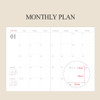 Monthly Plan - Indigo 2027 Official A5 Dated Monthly Planner Scheduler