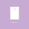 Wooden horse - Near And Dear A7 Plain Notepad 100 Sheets