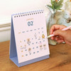 Example of use - Indigo 2024 The Temperature Of The Day Monthly Desk Calendar