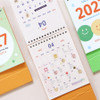 Double-Sided - Indigo 2027 The Temperature Of The Day Desk Calendar