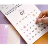 Comes With A Sticker - Indigo 2027 The Temperature Of The Day Desk Calendar