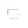 Wooden horse - Near And Dear Small Letter and Envelope Set