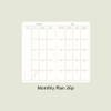 Monthly plan - 2024 Simple Small Hardcover Dated Weekly Planner