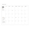 monthly plan - Ardium 2024 Simple Medium Dated Weekly Diary Planner