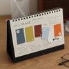 Usage example - 2024 Archive Dated Monthly Standing Flip Desk Calendar