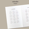 calendar - Iconic 2024 Simple A5 Large Dated Monthly Planner