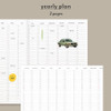 Yearly plan - Iconic 2024 Simple A5 Large Dated Monthly Planner