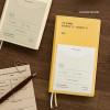 Custard yellow - Iconic 2024 Simple Small Dated Weekly Planner Diary
