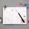 Monthly plan - 2024 Simple Large Dated Monthly Planner Agenda
