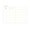 Monthly plan - 2024 Notable Memory Slim B5 Dated Monthly Planner Agenda