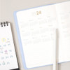 Yearly plan - 2024 Notable Memory Slim B6 Dated Monthly Planner Agenda