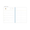 Monthly plan - 2024 Second A4 Twin Wire Dated Monthly Planner Agenda