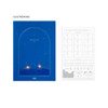 Blue Fireworks - 2024 Halley Day B6 Dated Weekly Planner Agenda