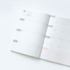 Weekly plan - 2024 Popo B6 Dated Weekly Planner Diary