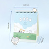 Size of 2024 Little Ccoso Friends Standing Flip Desk Calendar