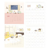 Detail of 2024 Little Ccoso Friends Standing Flip Desk Calendar