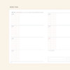 Weekly plan - 2024 Everyday Life B6 Dated Weekly Planner Diary