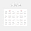 Calendar - 2024 Prism Leather B6 Dated Monthly Diary Planner