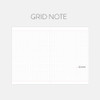 Grid note - 2024 Prism Leather B6 Dated Monthly Diary Planner