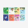 2024 Jelly bear Monthly Standing Flip Desk Calendar
