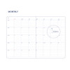 Monthly - 2024 A Piece of Basic B6 Dated Weekly Diary Planner