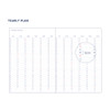 Yearly plan - 2024 A Piece of Basic B6 Dated Weekly Diary Planner