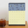2024 Pattern Monthly Standing Flip Desk Calendar