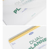 PP cover - 2024 Make a Plan Dual A4 Dated Monthly Desk Planner