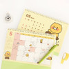 Monthly calendar - 2024 Choonsik Monthly Standing Flip Desk Calendar