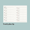 Yearly plan - 2024 The Memo Life A6 Spiral Daily Diary Planner