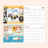 2024 Brunch Brother Monthly Standing Flip Desk Calendar