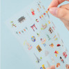 Detail of My Trip Useful Clear Sticker Sheets