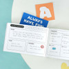 Monthly review - Doodle One Month Small Undated Daily Planner Notebook