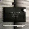 Black - Doodle One Month Small Undated Daily Planner Notebook