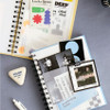 2 Tracing Paper Pockets - Daily Archive Spiral Essay Notebook Planner